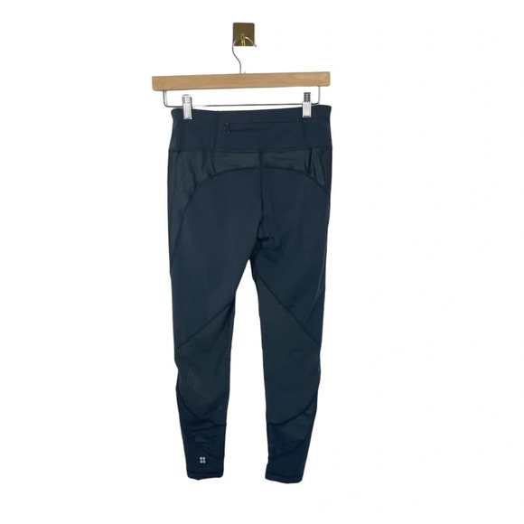 Sweaty Betty Power Icon Mesh ⅞ Leggings in Slate Grey Size S - Picture 9 of 13